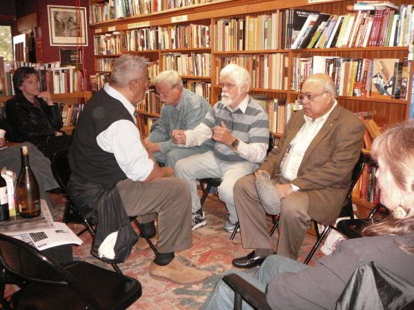 Bird and Beckett Bookstore, San Francisco 2010, old guys sitting around