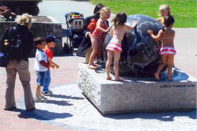 German Friendship Globe in Vancouver