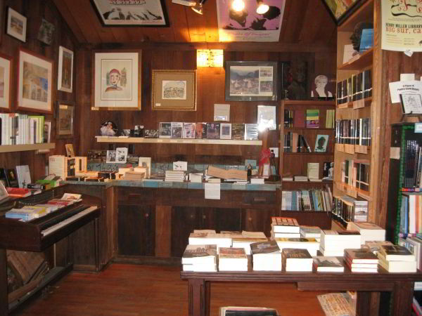 Henry Miller Memorial Library inside