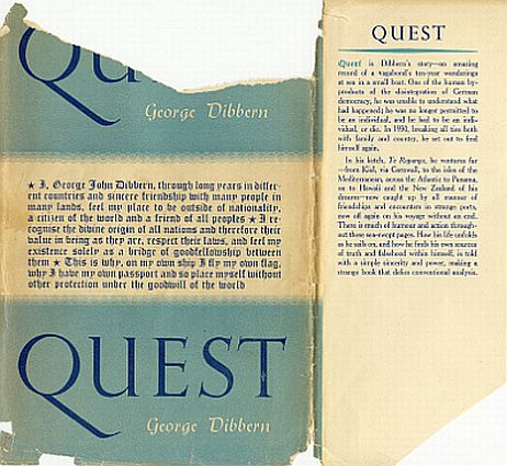 Quest First Edition Dust Jacket